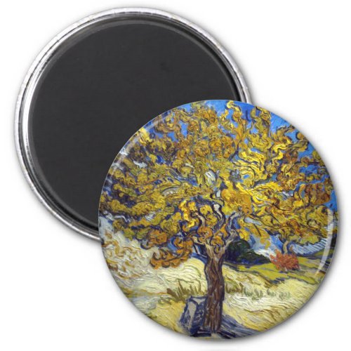 Van Gogh Mulberry Tree Masterpiece Art Magnet