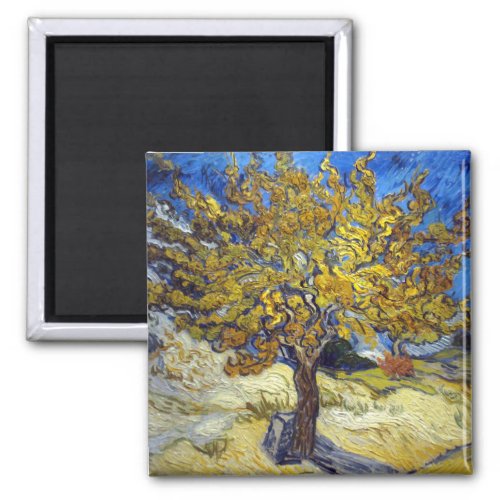 Van Gogh Mulberry Tree Masterpiece Art Magnet