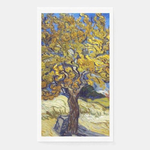 Van Gogh Mulberry Tree Masterpiece Art Paper Guest Towels