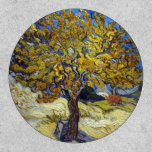 Van Gogh Mulberry Tree Masterpiece Art Patch<br><div class="desc">Vincent Van Gogh Art - The Mulberry Tree - Vincent Van Gogh painted "the Mulberry Tree" in 1889. Van Gogh's paintings were marked by their vibrance, use of fresh color, strong paint strokes. Van Gogh painted The Mulberry Tree when he was in the Saint Paul Asylum in Saint-Remy. In The...</div>