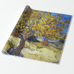 Van Gogh Mulberry Tree Masterpiece Art Wrapping Paper<br><div class="desc">Vincent Van Gogh Art - The Mulberry Tree - Vincent Van Gogh painted "the Mulberry Tree" in 1889. Van Gogh's paintings were marked by their vibrance, use of fresh color, strong paint strokes. Van Gogh painted The Mulberry Tree when he was in the Saint Paul Asylum in Saint-Remy. In The...</div>
