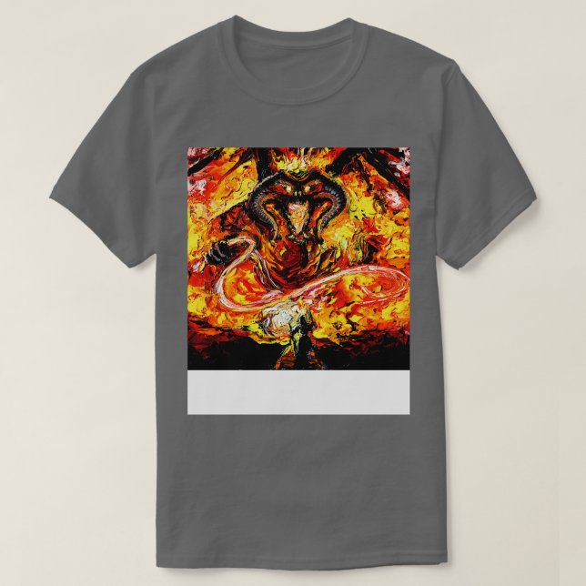 van Gogh Never Passed T-Shirt (Design Front)
