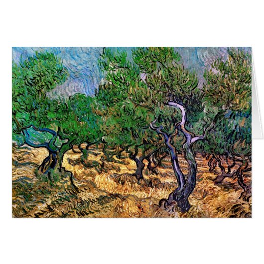 Van Gogh - Olive Grove Cards (Front Horizontal)