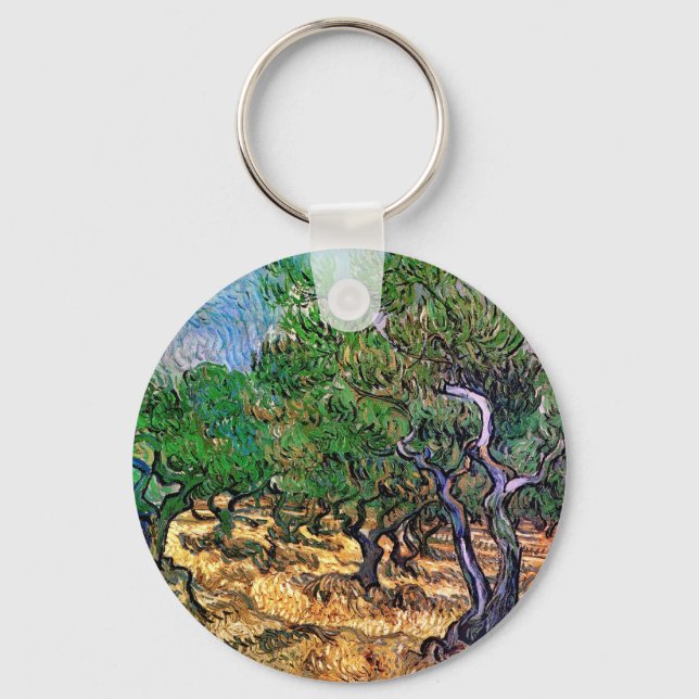 Van Gogh - Olive Grove Keychain (Front)