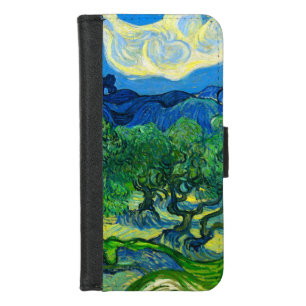 Van Gogh Olive Trees in a Mountainous Landscape iPhone 8/7 Wallet Case