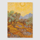 Van Gogh Olive Trees Yellow Sun Sky (Front)