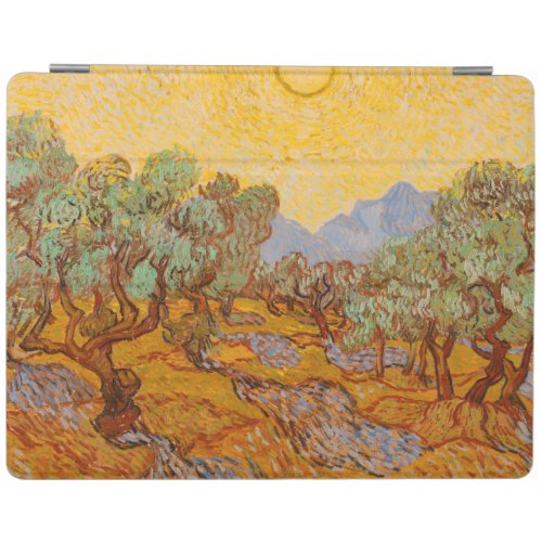 Van Gogh Olive Trees Yellow Sun Sky iPad Smart Cover