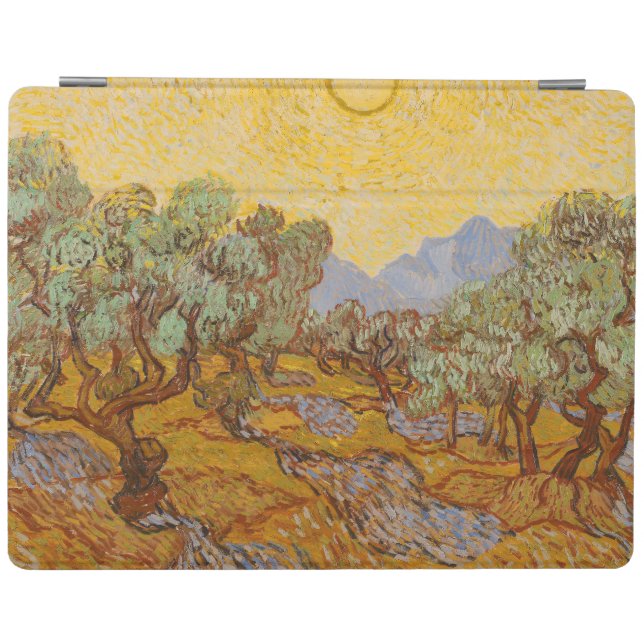 Van Gogh Olive Trees Yellow Sun Sky iPad Smart Cover (Horizontal)