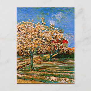 Van Gogh - Orchard in Blossom Postcard
