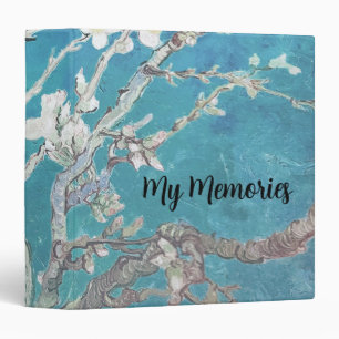 Van Gogh Painting Almond Blossom 3 Ring Binder