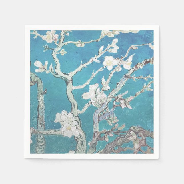Van Gogh Painting Almond Blossom Napkins (Front)