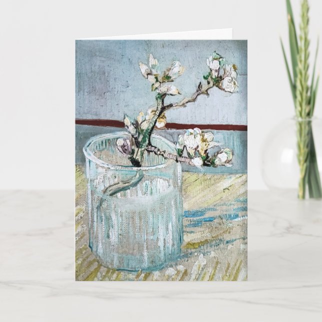 Van Gogh Painting Birthday  Card (Front)