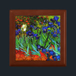 Van Gogh painting, Irises, Gift Box<br><div class="desc">Vincent van Gogh's famous floral painting,  Irises.</div>