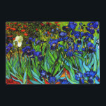 Van Gogh painting, Irises, Placemat<br><div class="desc">Vincent van Gogh's famous floral painting,  Irises.</div>