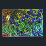 Van Gogh painting, Irises, Placemat<br><div class="desc">Vincent van Gogh's famous floral painting,  Irises.</div>