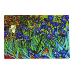 Van Gogh painting, Irises, Placemat