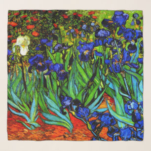 Van Gogh painting, Irises, Scarf
