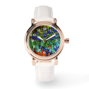 Van Gogh painting, Irises, Watch