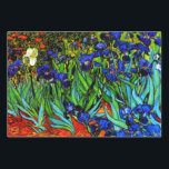 Van Gogh painting, Irises, Wrapping Paper Sheets<br><div class="desc">Vincent van Gogh's famous floral painting,  Irises.</div>