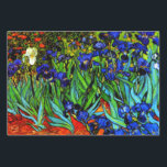 Van Gogh painting, Irises, Wrapping Paper Sheets<br><div class="desc">Vincent van Gogh's famous floral painting,  Irises.</div>