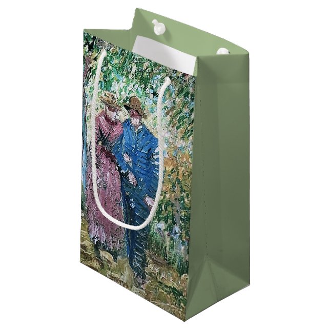 Van Gogh Painting Small Gift Bag (Front Angled)