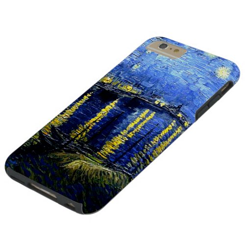 Van Gogh painting Starry Night over the Rhone Tough iPhone 6 Plus Case