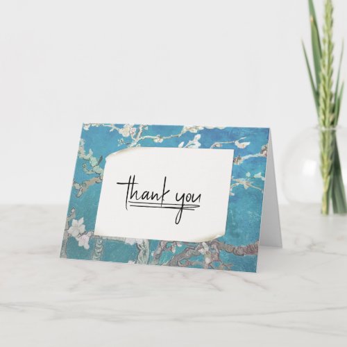 Van Gogh Painting Thank You  Card