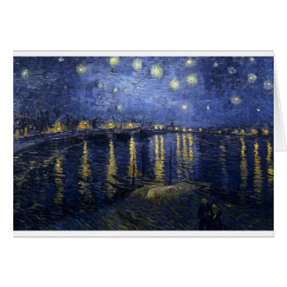 Van Gogh Paintings: Starry Night Van Gogh Rhone Cards