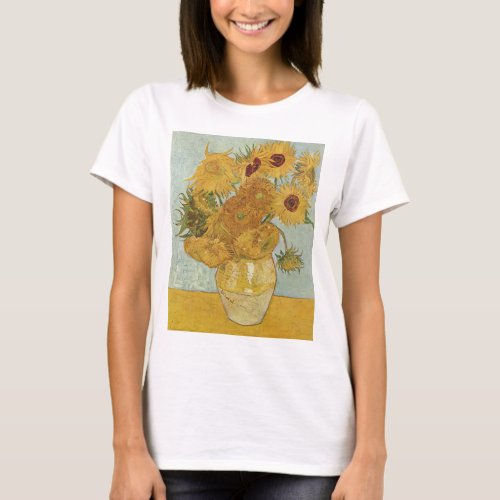 Van Gogh Paintings Van Gogh Sunflowers T_Shirt