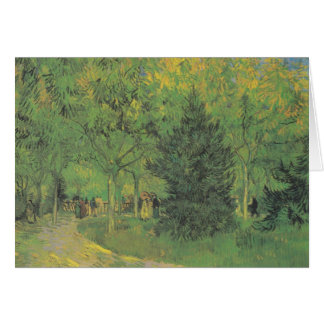 Van Gogh: Path in the Park of Arles Cards