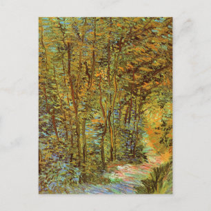 Van Gogh - Path in the Woods Postcard