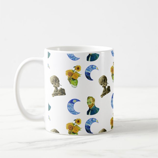 Van Gogh pattern Coffee Mug (Left)