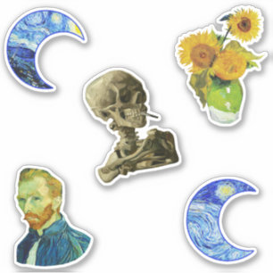 Van Gogh pattern Sticker