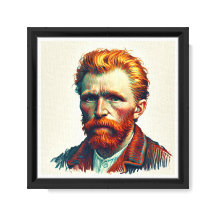 Van Gogh Portrait Handsome  art painting