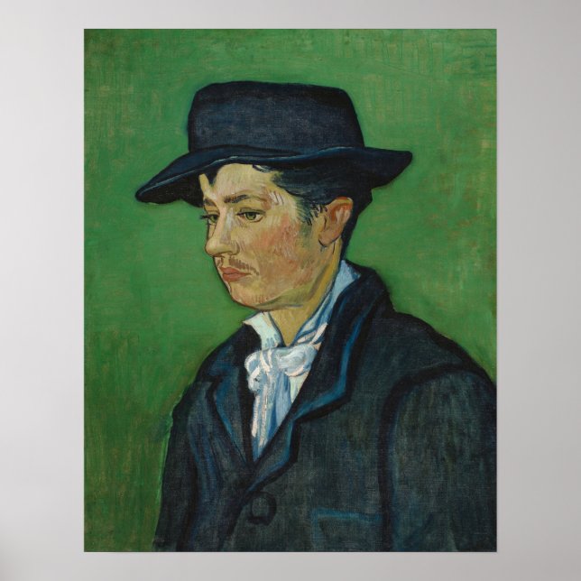 Van Gogh - Portrait Of Armand Roulin Poster (Front)