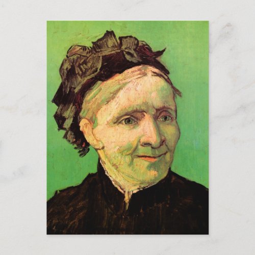 Van Gogh Portrait of Artists Mother Vintage Art Postcard