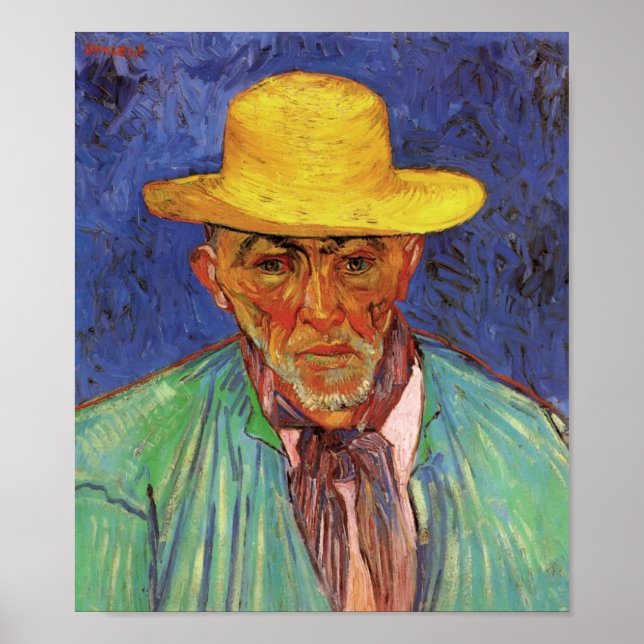 Van Gogh - Portrait of Patience Escalier Poster (Front)