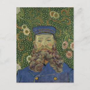 Van Gogh   Portrait of Postman Joseph Roulin  II Announcement Postcard