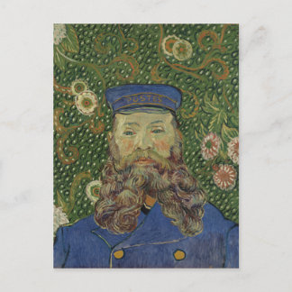 Van Gogh | Portrait of Postman Joseph Roulin II Announcement Postcard