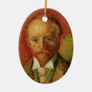 Van Gogh Portrait of the Art Dealer Alexander Reid Ceramic Ornament