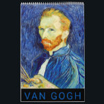 Van Gogh Portraits Calendar<br><div class="desc">Vincent Van Gogh- Dutch Post-Impressionist painter who posthumously became one of the most famous and influential figures in Western art history. In a decade, he created about 2, 100 artworks, including around 860 oil paintings, most of which date from the last two years of his life. They include landscapes, still...</div>
