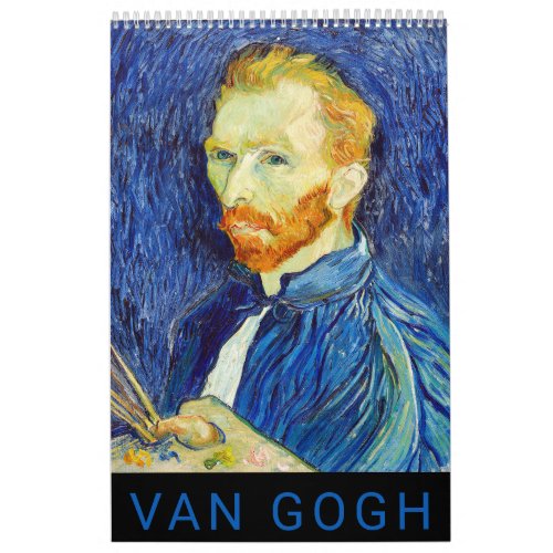 Van Gogh Portraits Calendar