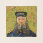 Van Gogh Postman. Portrait impressionism art Scarf<br><div class="desc">Van Gogh "The Postman (Joseph Roulin)" impressionism scarf.</div>