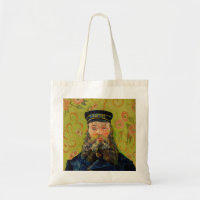 Van Gogh Postman. Portrait impressionism art