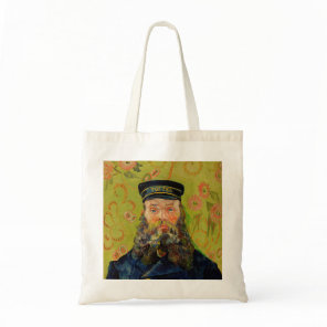 Van Gogh Postman. Portrait impressionism art Tote Bag