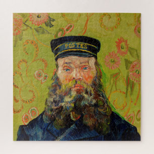 Van Gogh Postman Portrait Painting Old Antique Art Jigsaw Puzzle