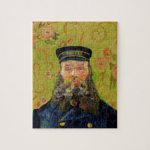 Van Gogh Postman Portrait Painting Old Antique Art Jigsaw Puzzle