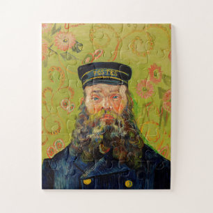 Van Gogh Postman Portrait Painting Old Antique Art Jigsaw Puzzle