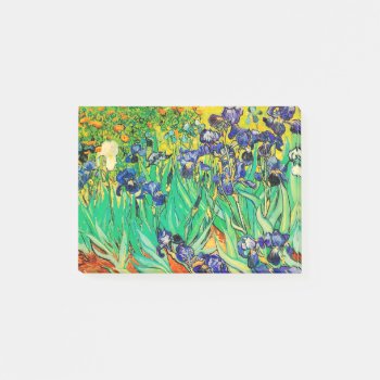 Van Gogh Purple Iris/st. Remy Post-it Notes by The_Masters at Zazzle