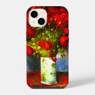 Van Gogh Red Poppies iPhone 14 Case